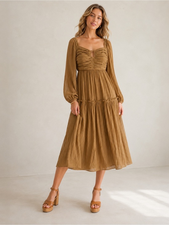 Moon River Dresses & Skirts - Moon River Goblincore Fairy Grunge Midi Dress Large Whimsigoth Forrest Cottage